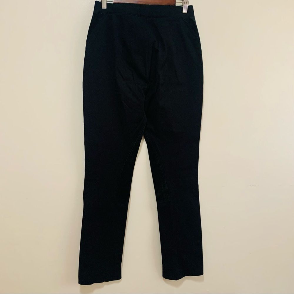 DKNY Women's Black Cotton and Suede pants size 8 - Picture 8 of 8